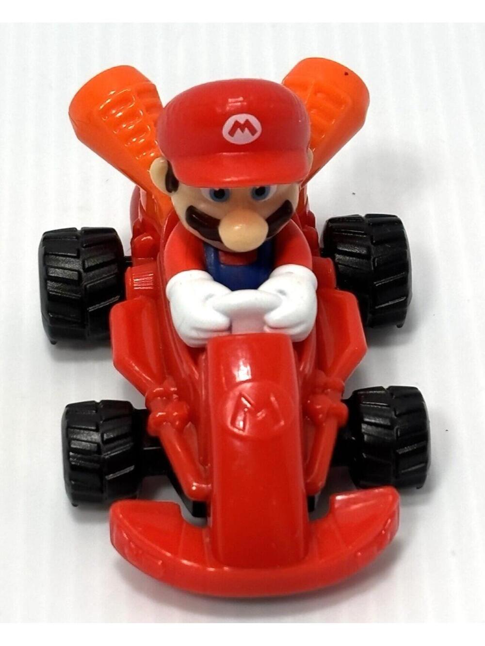 McDonalds Mario Kart Toy Figure Red Go Kart Car Nintendo Happy Meal  GUC